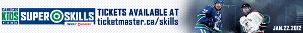 Vancouver Canucks Superskills BannerAd