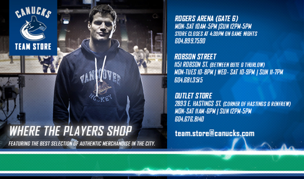 Canucks Team Store, Vancouver
